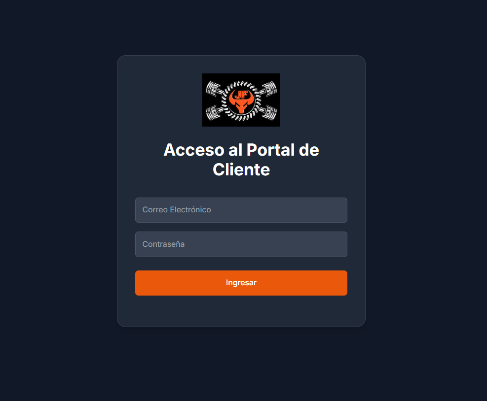 Login del Portal de Cliente